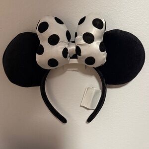 Disney Black and White polka dot ears